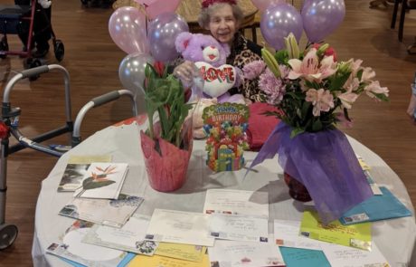 Charlton Place Resident Celebrates 100th Birthday