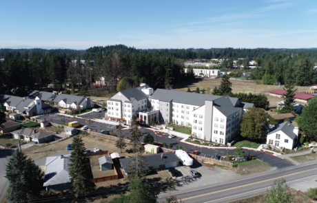 Assisted Living Community Arial View in Covington Washington