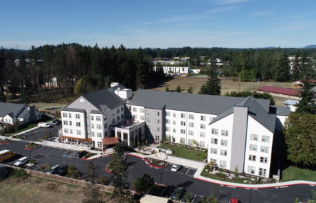 Assisted Living Community Arial Photo in Covington Washington