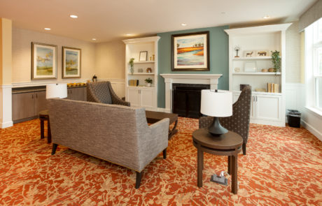 Assisted Living Community Lounge Area in Covington Washington