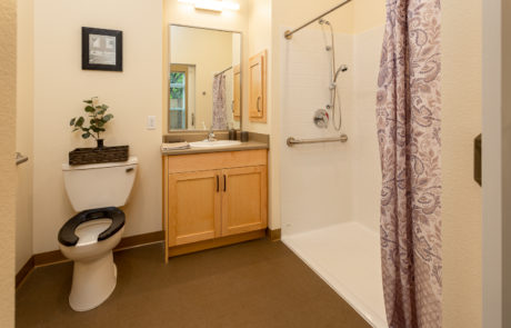 Assisted Living Community Restroom in Covington Washington