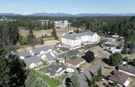 Assisted Living Community in Covington WA Aerial Photo