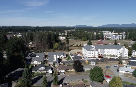 Memory Care Community in Covington WA Aerial View