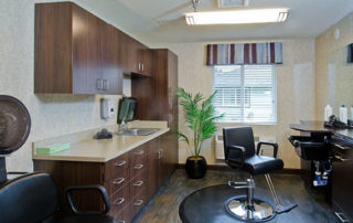 Salon at Memory Care Community in Bremerton WA