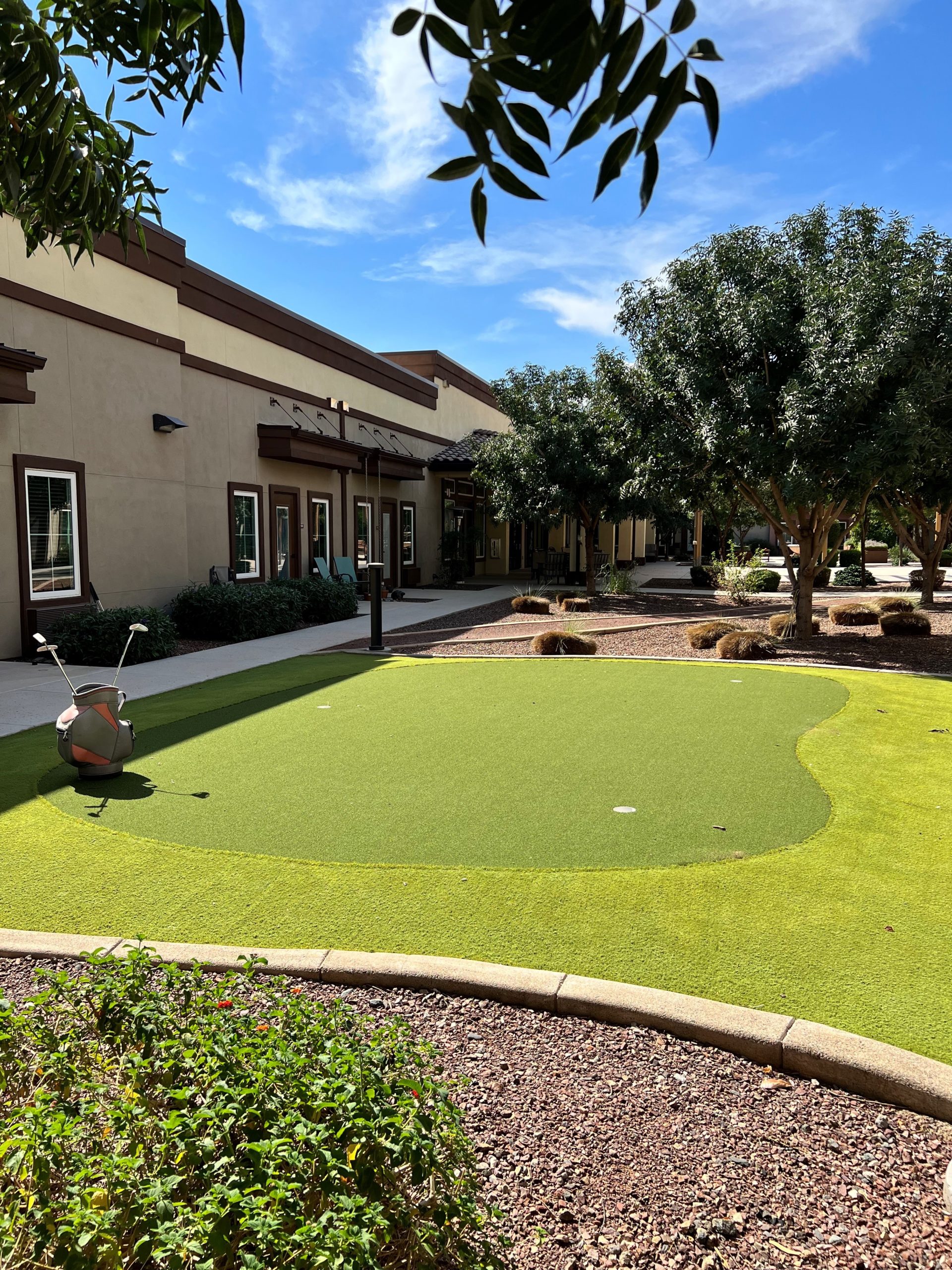 Putting Green at Retirement Community in Surprise AZ