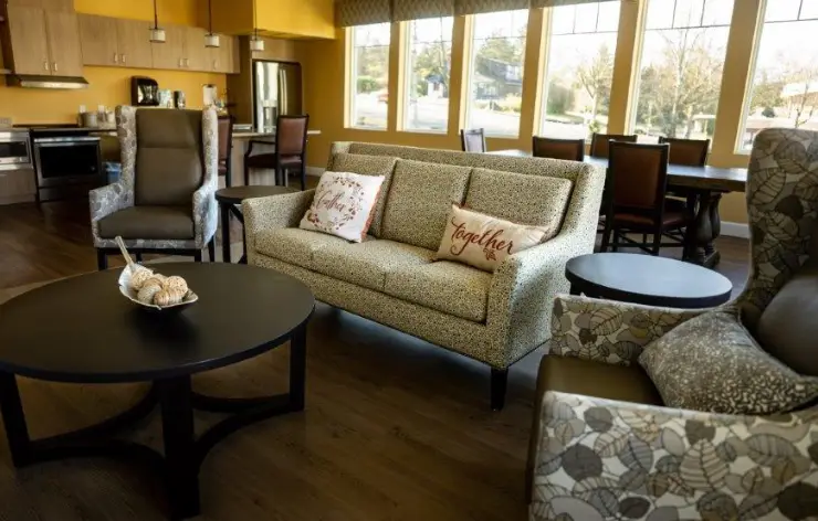 Living Area at Assisted Living Community in Puyallup