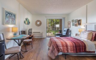 Bedroom at Assisted Living Community in Phoenix