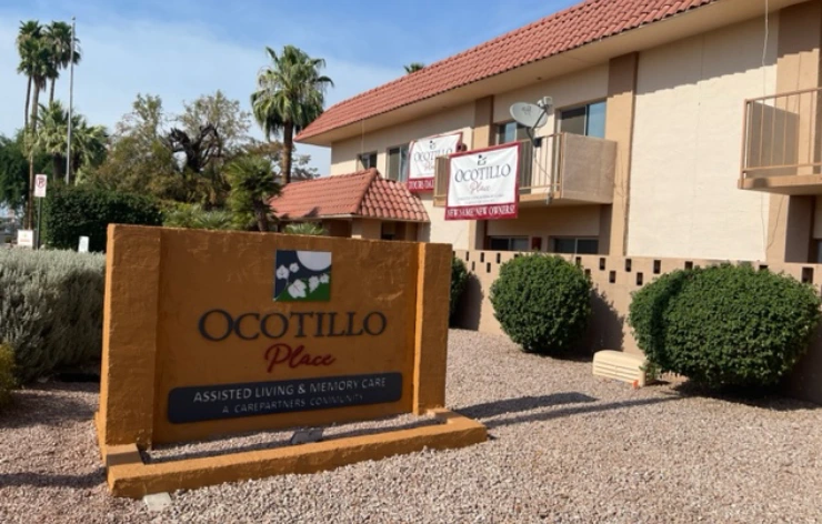 Ocotillo Place Signage